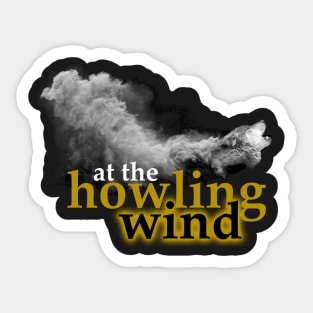 u2 at the howling wind Sticker